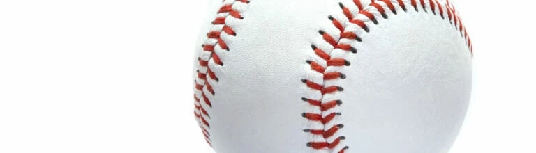 White baseball.