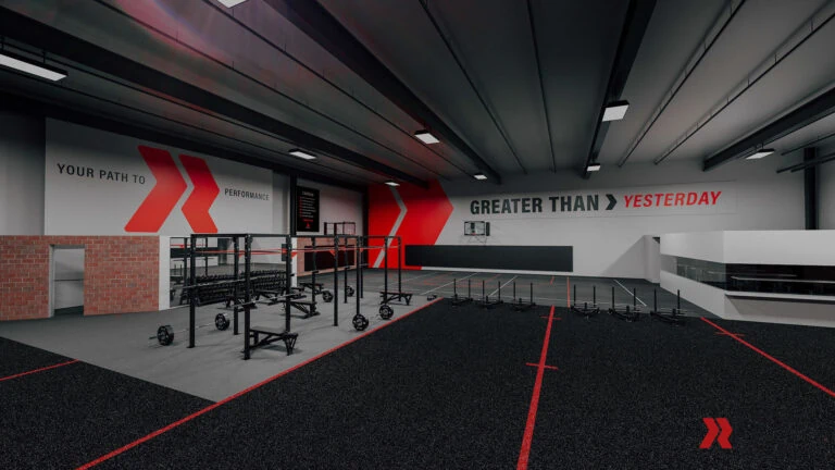 Redline gym image.